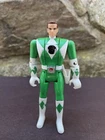 Vintage 1993 Power Rangers GREEN RANGER Flip Head Action Figure Bandai BEATER