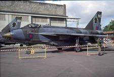 Kodachrome Slides XS923 (BE) EE Lightning F6 RAF Cranfield 1988 (B15)