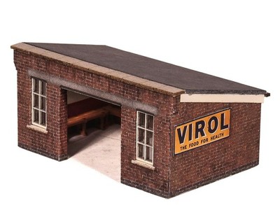 Scale Model Scenery KX095 OO Gauge Small Platform Shelter Laser Cut Kit