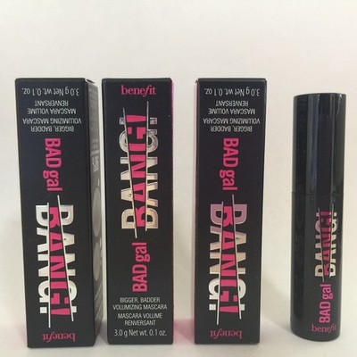 BENEFIT Bad Gal Bang Voluminizing Mascara .1oz   NEW   New w Box    3X