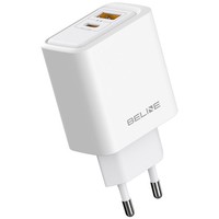 Beline 45W Gan NetzladegeräT USB-A/USB-C, Weiß