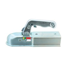 Tete d'attelage pour boule diamètre 5 cm, tube carré 6 cm