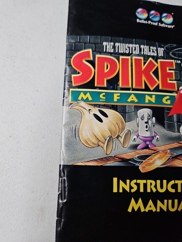 Twisted Tales of Spike McFang - SNES, Super Nintendo Manual Only Instructions - Picture 2 of 5
