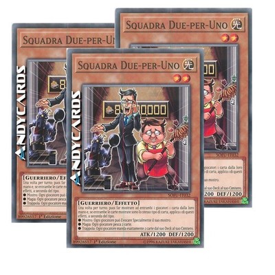 TWO-PER-ONE TEAM 3x (Two-For-One Team) Common SP   SOFU IT032   1Ed   Yugioh!