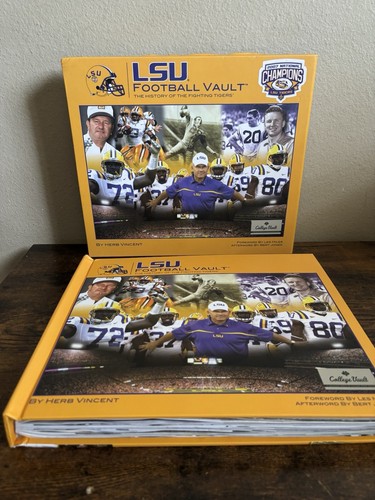 LSU Football Vault: The History of the Fighting Tigers HC Herb Vincent 2008 - Picture 4 of 10