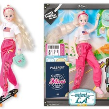 Mimi World Fashion Tour Mimi Fashion Doll LA London Paris Hawaii Australia