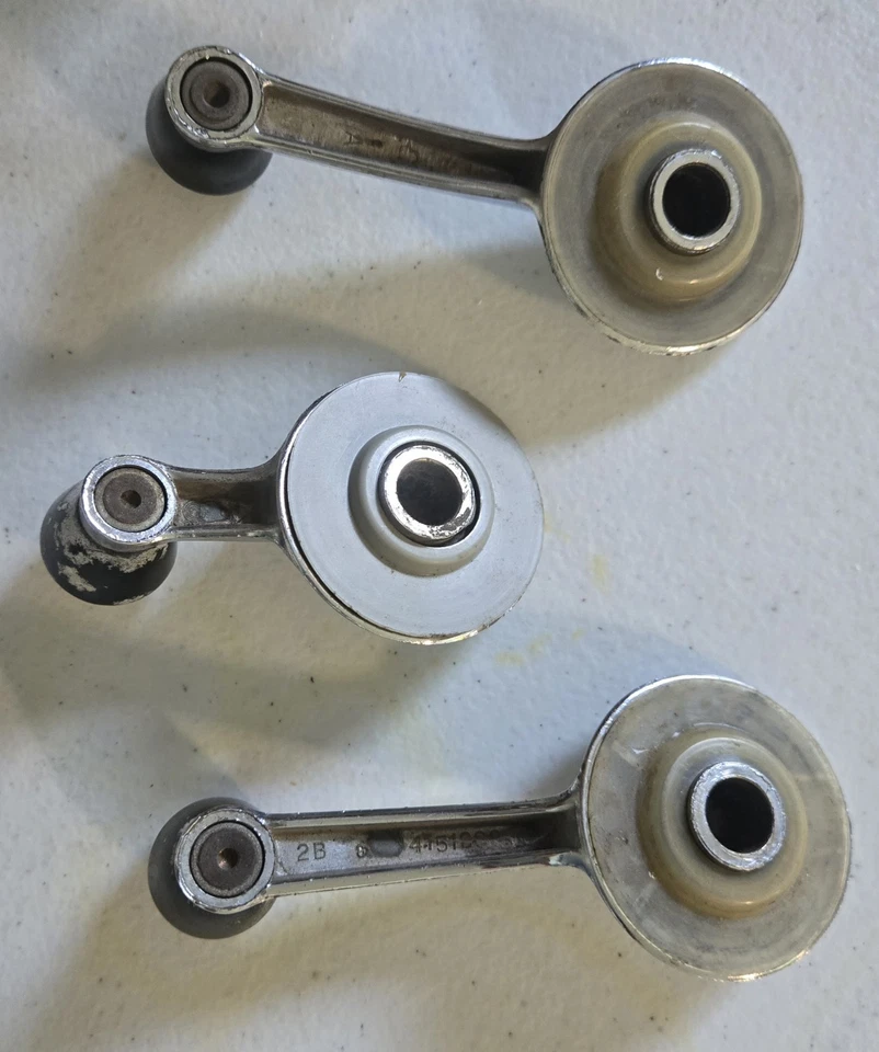 Vintage Original 1955-57? Manivela ventana Chevrolet Bel-Air manivela ventana ala Foto 4 de 4