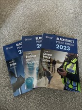 Blackstones Police Manual 2023 Complete Volume 1-3