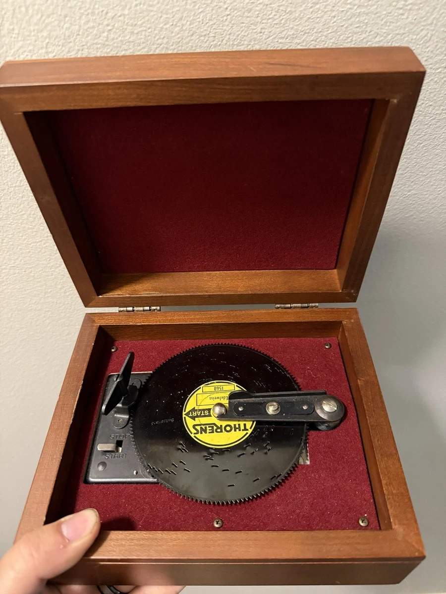Thorens Disc In Collectible Music Boxes (1940-1970) for sale | eBay