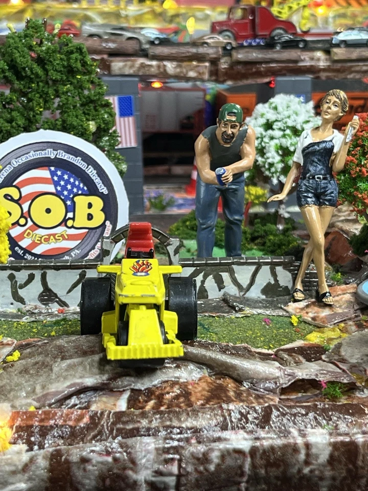 Rodillo de varilla Lesney Matchbox Superfast Nº 21 1:64 casi nuevo estado amarillo fundido a presión Foto 3 de 4