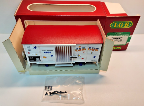 LGB 3036 Circus Animal Gage Boxcar. NOS - Picture 2 of 4
