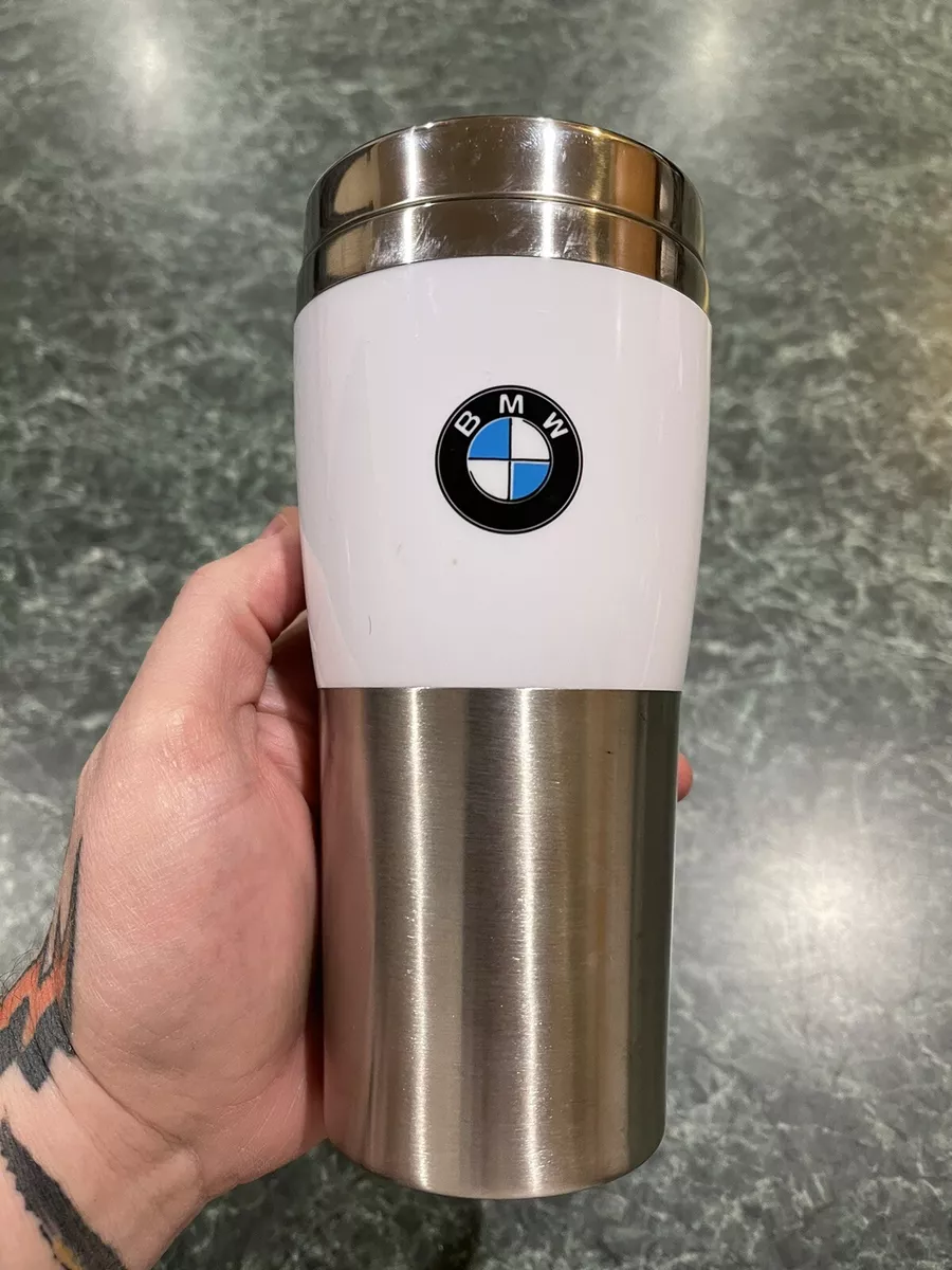 BMW Thermos Insulated Tumber 14oz Stainless Steel Gadget Travel Coffee Mug  Cup