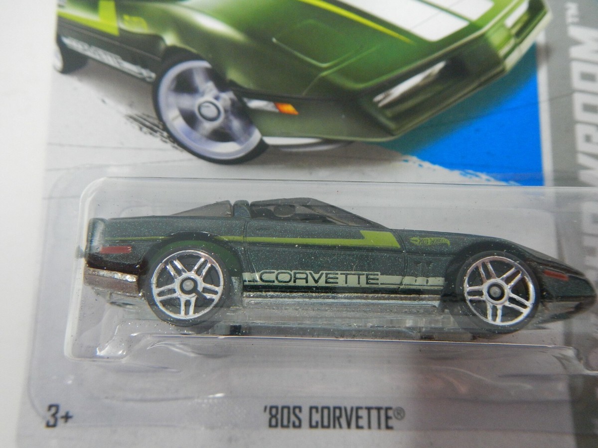 Hot Wheels HW Showroom '80s Corvette Green | eBay