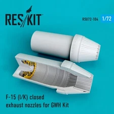 1/72 Reskit RSU72-0104 F-15I/K closed exhaust nozzles