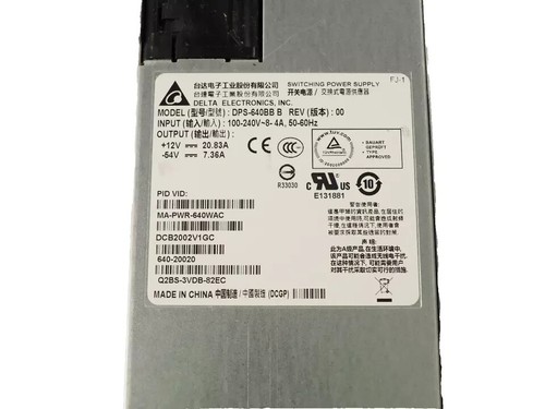 Cisco Meraki MA-PWR-640WAC DPS-640BB 640-20020 Switching Power Supply - Picture 5 of 6