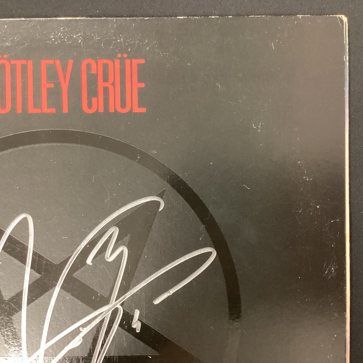 Vince Neil Signed Vinyl Album Motley Crue Lead Singer