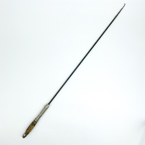 Vintage Fishing Rod Steel Telescoping Pole Union Hardware Handcrafted in USA - 第 1/5 張圖片