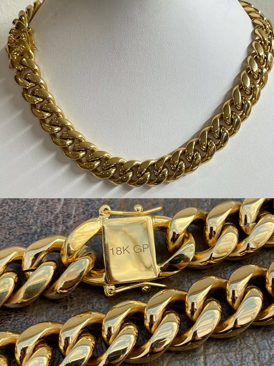 18k cuban link choker deals