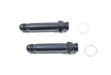 (Pair) 491977-BL Fragola -6 AN Male To 9/16-24 Thread Holley Fuel Inlet Fitting