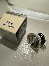 BHB studio lamp projection light bulb 120v 250w, G.E. brand