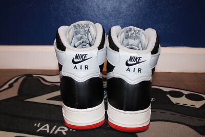 Size 9 - Nike Force 1 High 07 LV8 EMB '75th Anniversary Black