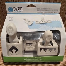 Martha Stewart Paper Crafts Clover Edge Border Punch Around the Page Set NEW