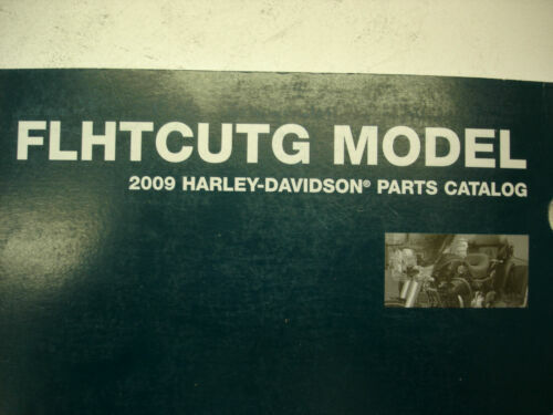 HARLEY DAVIDSON Motorcycle OEM 2009 FLHTCUTG MODELS PARTS CATALOG 99602-09 USED - Picture 4 of 5