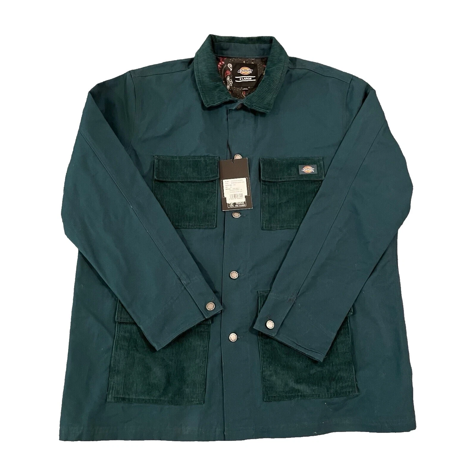 Мужская рабочая одежда пальто, куртки и жилеты Dickies