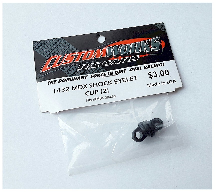 Custom Works 1432 Mdx Shock Eyelet Cup (2) For Dominator