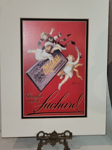 VINTAGE CHOCOLATE ART PRINT Chocolat Au Lait Fuchard - Leonetto Cappiello Poster