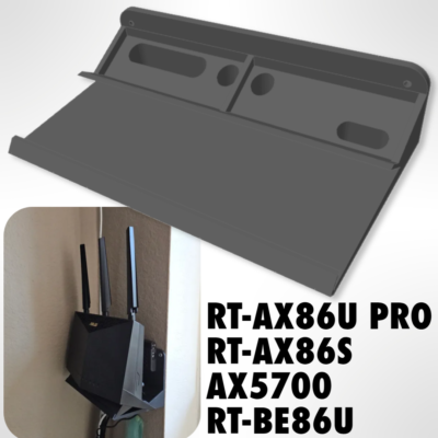 Asus Router Mount Asus Ax86u Wall Mount Bracket Wifi Router Wall Mount For Asus RT-AX86U ...