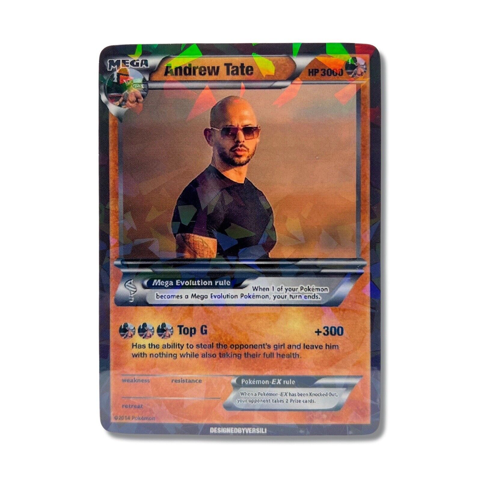 Andrew Tate Pokémon Card