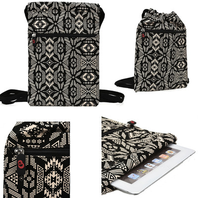 Fashion Womens Tablet 10  Paisley Backpack Bag w/ Extra Pocket BG10PS-1