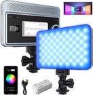VILTROX 15 W App Control RGB DEL panneau de lumière vidéo sur caméra lumière Sprite 15C
