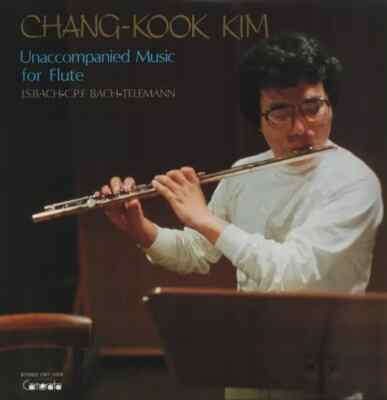 LP J.S. Bach / Telemann / C. P. E. Bach Flöte Solo Konzert Von Chang-Kook Kim