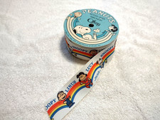 Vintage Offray Peanuts Snoopy, Linus, Lucy, Sewing Craft Ribbon 10 Yards RARE 