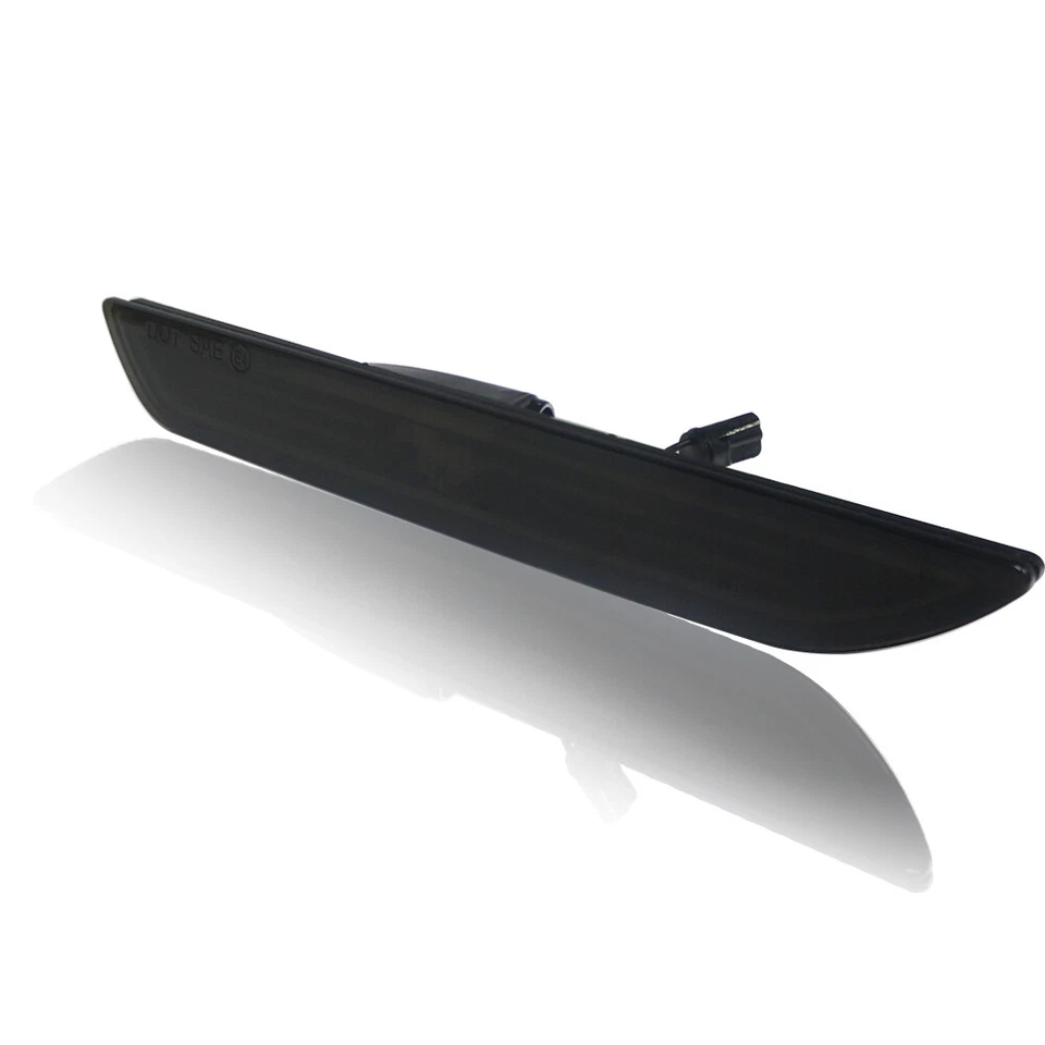 For 2015-2022 Ford Mustang GT Smoked Lens LED Rear Bumper Side Marker Light Lamp - Image 3 of 4