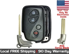 1x New Replacement Prox Key Fob Remote SHELL / CASE For Select Lexus Vehicles