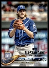 2018 Topps - Brandon Maurer #626 Royals All Star Game Stamp SP