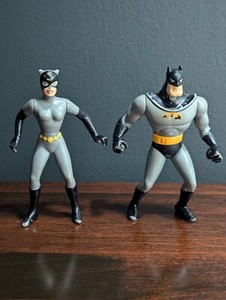 McDonald Toy DC Comics 1993 Catwoman & Batman Animated Series Batman