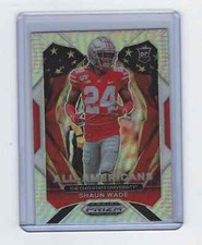 2021 Panini Prizm Draft Picks - Silver Prizm #191 - All-American - Shaun Wade