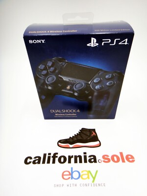 limited edition dualshock ? Sony PlayStation DualShock Controller 500 Million Limited Edition Blue  PS4