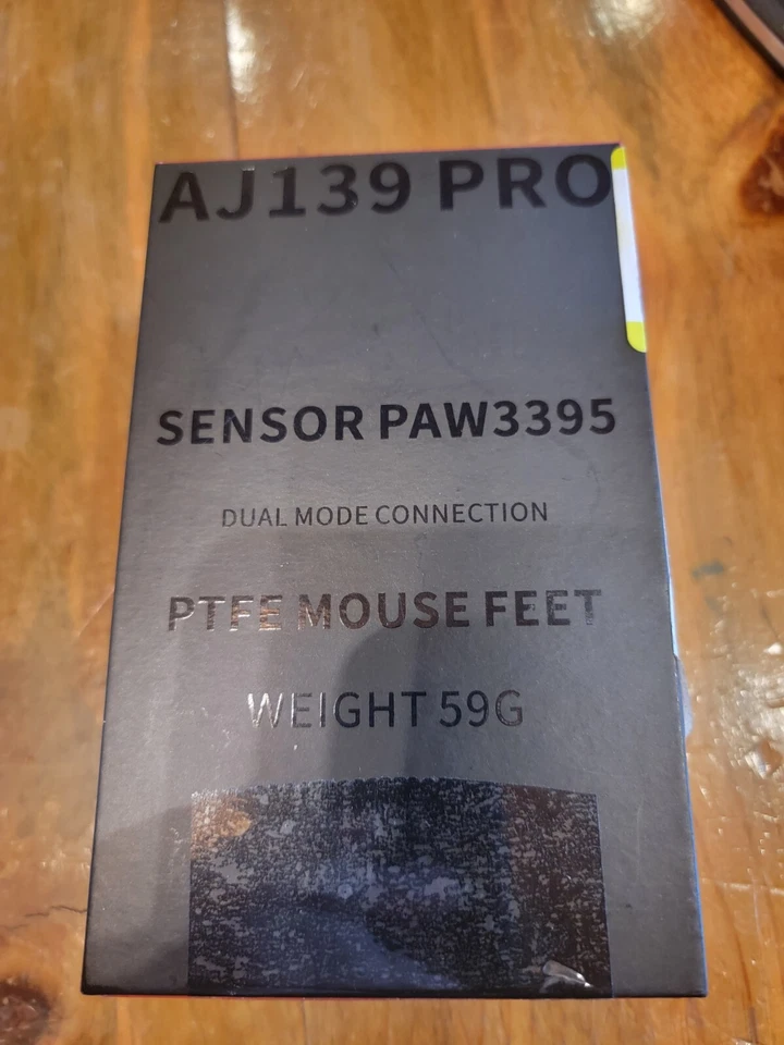 AJ139 Pro Wireless Gaming Mouse Ultra lightweight 59g w/ Dual Mode Type C - Image 3 of 4