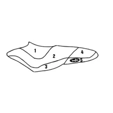 Custom seat Cover for Honda F15X 2008 2009