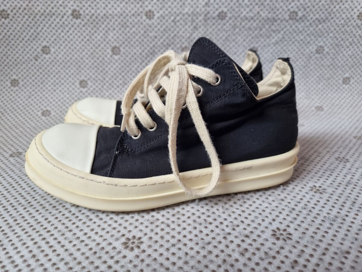 Rick Owens Black DRKSHDW Ramones Low Size 37 | eBay Rick Owens Black DRKSHDW Ramones Low Size 37 | eBay