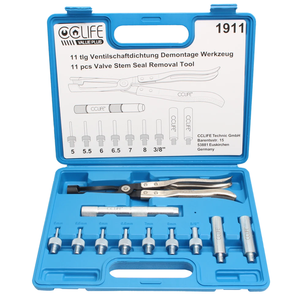 Ventilschaftdichtung Demontage Werkzeug Satz Spezialwerkzeug Ventile Zange 1911