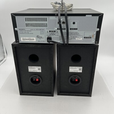 Sony CMT-SBT100 CD Bluetooth Radio Micro Music HiFi System
