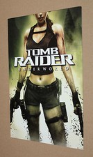 Kit de prensa alemán Tomb Raider Underworld hoja de archivo folleto publicitario promoción raro