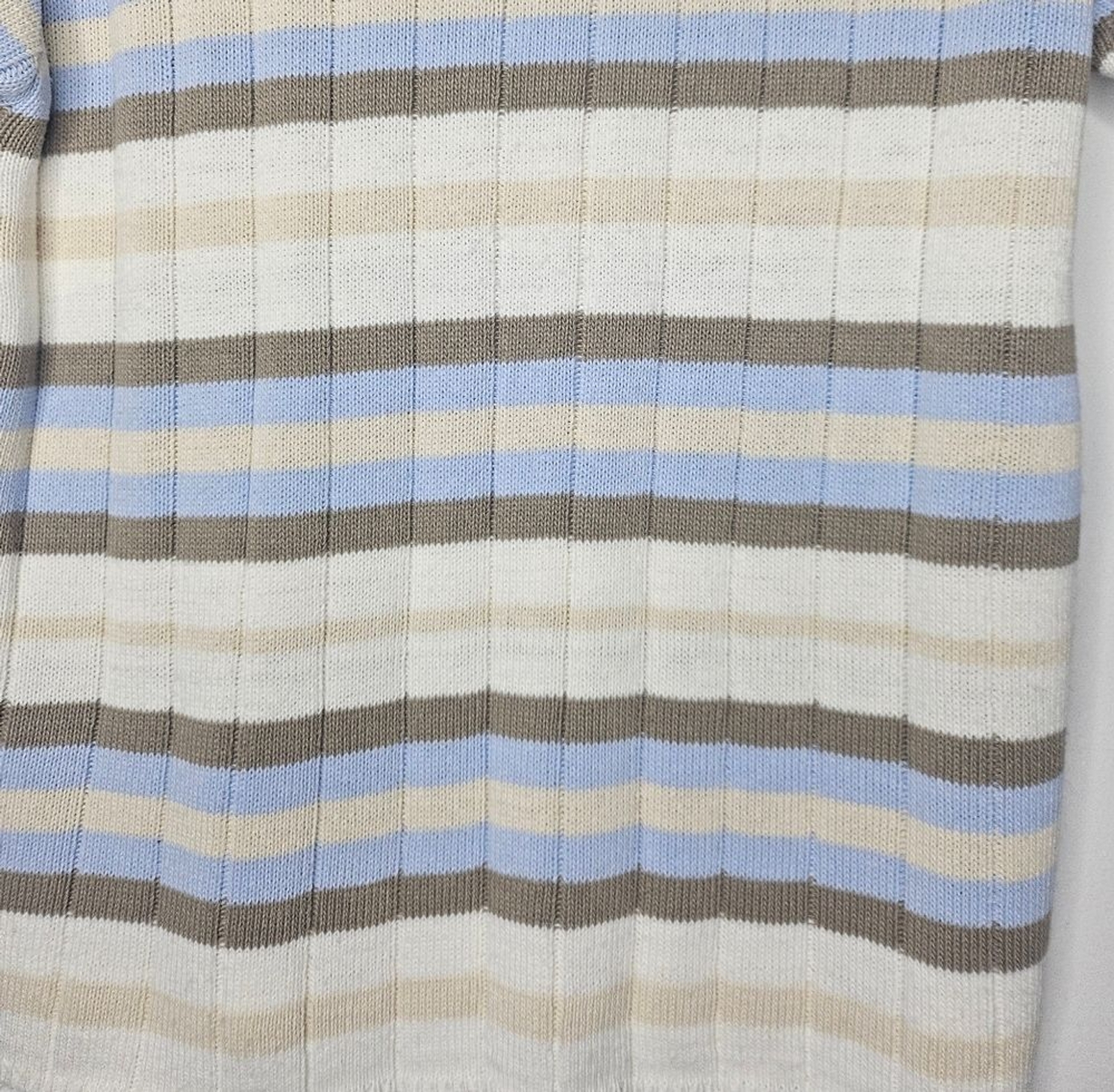 Vintage Classic Elements Button Down Sweater Crew… - image 8