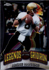 2024 Topps Chrome Legends of the Gridiron #LOG5 Archie Manning New Orleans Saint